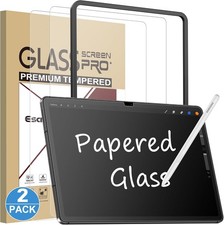 2 Pack Like Paper Glass Screen Protector for Samsung Galaxy Tab S10 Lite/S10 FE/ picture