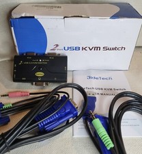 Jidetech 2 Port USB VGA KVM Switch picture