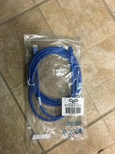 C2G CAT6 Gigabit Patch Cable Molded Snagless Blue 7ft 27142 picture