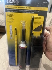Klein Tools Cushion-Grip Impact Punchdown Tool Kit - 110/66 Dura Blade picture