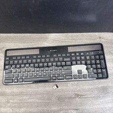 Logitech K750 Wireless Solar Keyboard W/ Unified Receiver Slim Design Black,nice picture