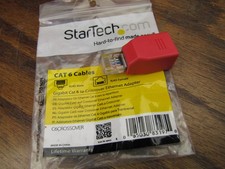StarTech C6CROSSOVER Gigabit Cat 6 RJ45 Crossover Ethernet Adapter picture