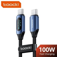 Toocki 100W USB-C Fast Charger Cable w/ LED Display for iPhone, Android /MacBook picture