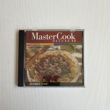 Sierra Home MasterCook Deluxe 5.0 Cooking Software CD Recipe Manager Kitchen picture