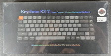 Keychron K3 Version 3 K3X-A3 Low Profile Wireless Mechanical Keyboard 75% Brown picture