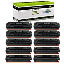 10PK 201X CF400X BK High Yield Color Toner Fits For HP LaserJet M277n M252 M252n picture