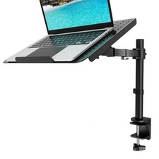 Wali Laptop Tray Desk Mount For 1 Laptop Notebook Up To 17 Inch, Fully picture