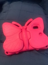 Pink butterfly tablet protector picture