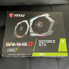 MSI GeForce GTX 1660 GAMING X 6GB GDDR5 WITH BOX picture