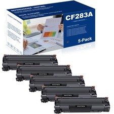 5x CF283A Toner Compatible with HP LaserJet MFP M127a M127fn M125nw M225dw picture