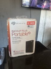 SEAGATE STHP5000400 Backup Plus USB 3.0 Portable Hard Drive 5TB Black picture
