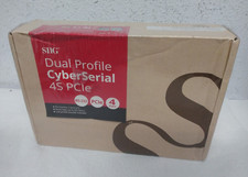 SIIG DP Cyber Serial 4S PCIe Adapter Card - Add 4X RS-232 picture