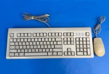 Vintage AppleDesign Keyboard M2980 & Mouse II M2706 ADB Macintosh Tested Working picture