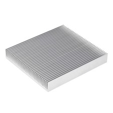 Electronics Cooler Heatsink for LED and Power Silver 100 x 90 x 15 mm picture