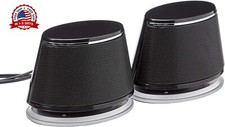 Parlantes Bocinas Altavoces Para PC Computadora Gamer Videojuegos Con Luces LED picture