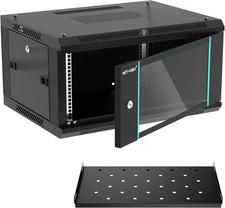 MT-VIKI 6U Wall Mount Server Cabinet Network Rack Vented Enclosure, 0.8mm  picture