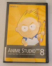Anime Studio Debut 8 - Smith Micro Software  - 3 Discs  Mac, Windows, Rock Star picture
