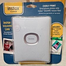 Fujifilm Instax Square Link Smartphone Printer (Bluetooth, USB-C) w/Film - New picture