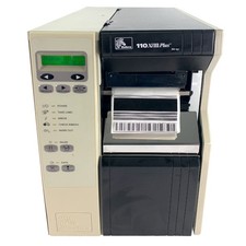 TESTED ZEBRA 110XiIII Plus Thermal Transfer Barcode Label Printer 300dpi LAN USB picture