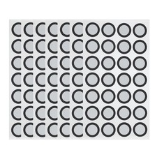 200Pcs, Inner 10mm Outer 14mm Round High Reflective 3D Scanning Marker picture