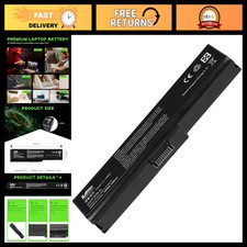High-Capacity 6000mAh 6-Cell Laptop Battery for Toshiba Satellite A/C/L/M/P Seri picture