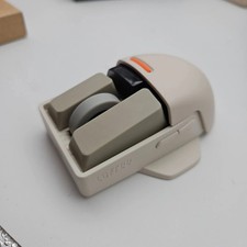 LOFREE Touch PBT Wireless Mouse with USB Receiver, Bluetooth, Retro gray picture
