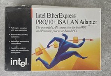 NEW SEALED DEADSTOCK Intel EtherExpress PRO/10+ LAN Adapter Intel486 PC Pentium picture
