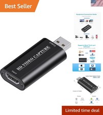 Versatile 4K HDMI Video Capture Card - Seamless Streaming & Recording Solution picture