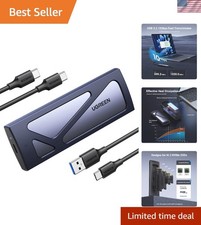 Sleek Aluminum 10Gbps NVMe SSD Enclosure - Compatible with All Major Brands picture