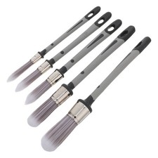 10 pcs Baseboard Paint Brush - Small Paint Brush with Pointed and Round Ends, picture