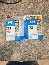 Hewlett-Packard HP 23 (2 Unopened Packages - TRI-COLOR INKJET CARTRIDGES) picture