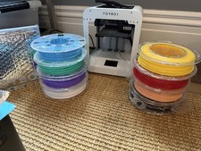 ToyBox Alpha Two 3D Kid-Friendly Printer with 8 Food Spools picture