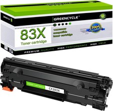 1PC GREENCYCLE Toner Fit For CF283X HP LaserJet Pro M201n M201dw M202dw picture
