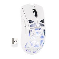 Aula SC620 Wireless Gaming Mouse 12,000 DPI RGB Lighting PAW3311 White 1 PCS picture