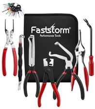 7 Piece Automotive Electrical Disconnect Pliers & Fuel Line Disconnect Tool Set picture