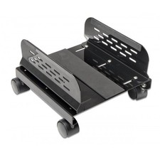 Syba SY-ACC65057 Steel Computer Stand for ATX Case w/ Adjustable Width & Wheels picture
