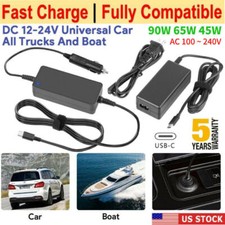 90W Type-C USB-C AC Power Adapter Charger Station DC for Laptop Smart Phone picture