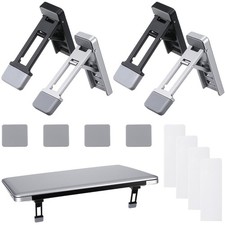 4 Pcs Portable Laptop Stand for Desk Foldable Keyboard Riser Stand Ergonomic ... picture