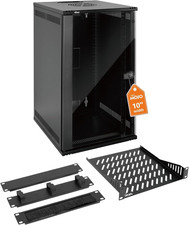 12U 10 Inch Rack, Wall Mount Network Cabinet Set,12.3W X 13D X 22.3H- Load Capac picture
