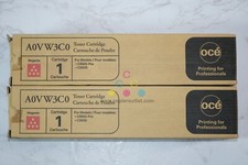 2 Open OEM Oce CS655,CS655Pro,CS665,CS665Pro Magenta Toner Cartridges A0VW3C0 picture