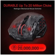 Dual Mode Wireless/Wired Gaming Mouse, 16000 DPI, 16 Buttons picture