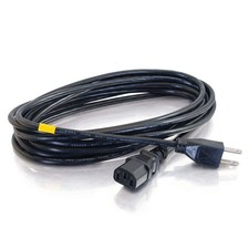 C2G 5ft (1.5m) 16 AWG Universal Power Cord (NEMA 5-15P Model 29927 picture