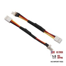 10Pcs 3 Pin Computer PC Fan Speed Reducer, Low Noise Extension Cable Adaptor picture