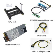 External GPU Docking Station with Mini PCIe to PCIe x16 Riser Card Set picture