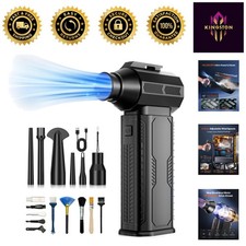 Ultra-Powerful Electric Air Duster - 130K RPM with Adjustable Speeds & 8000mAh picture