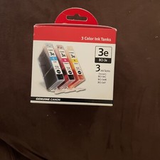 Canon BCI-3e Color Ink Tank for the BC-31e CMY InkJet Cartridge - 3 Pack *NIB  picture