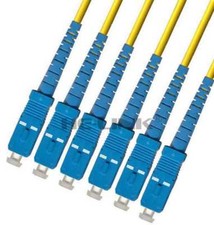 250M SC-SC Outdoor Armored Singlemode 6 Strands Fiber Optic Cable picture