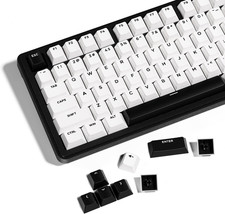 XVX Bow Double Shot PBT Keycaps Set 138 Keys, Cherry Profile Custom Keycap 60 65 picture