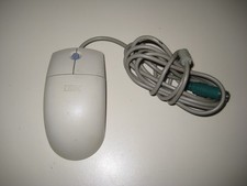 IBM Vintage Scroll Point mouse PS/2 white 2-button 12J3618 M-SAM-IBM5 picture