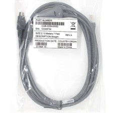 US 6FT PS2 Keyboard Wedge Cable For Motorola Symbol LS2208 LS4208 CBA-K01-S07PAR picture